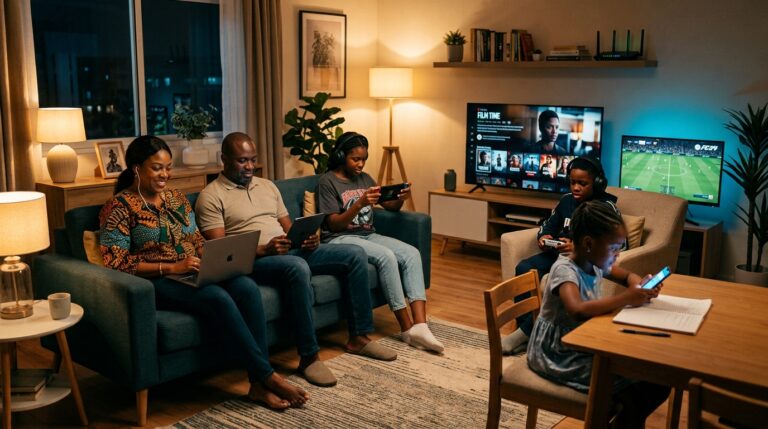 How Many Mbps Do You Need for a Household of 4 or More